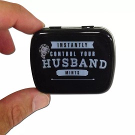 Gears Out Instantly Control Your Husband Mints Tin - 1 oz. Wintergreen Mints
