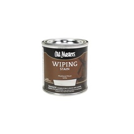 Old Masters 12716 Semi-Transparent Oil-Based Wiping Stain, 0.5 Pint, Weathered Wood