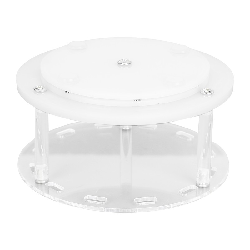 Acrylic Tweezers Stand Holder 12 Holes Rotatable Eyelash Extension Tool