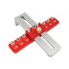 Kipokalor Cabinet Hardware Jig Tool,Aluminium Alloy Cabinet Handle Install Template