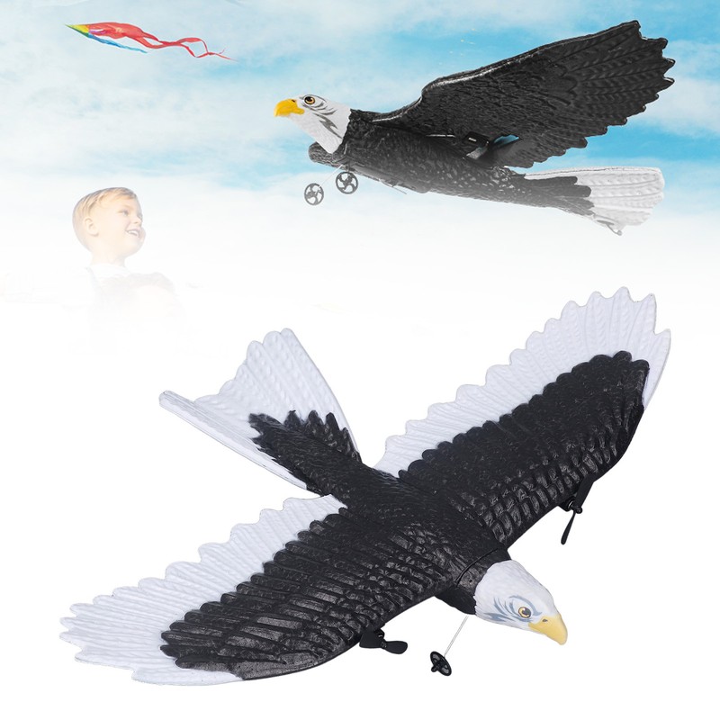 Bird Plane Toy 2 Channels Broken Resistant Remote Control Bird