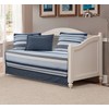 Fancy Linen 5pc Daybed Set Elegant Stripes Blue White New