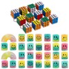 SALUDABLE Mini Rubik's Cube 12 Pcs Rainbow Spring 30 Pcs