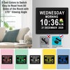 Véfaîî 19 Alarms Dementia Clock 8 Inch Large Display, Auto