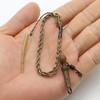 2 Pcs 100cm Helicopter Leader in Camo Green and Camo Brown 45lbs Strength Carp Fishing Terminal Tackle Heli Rig (Camo Brown)