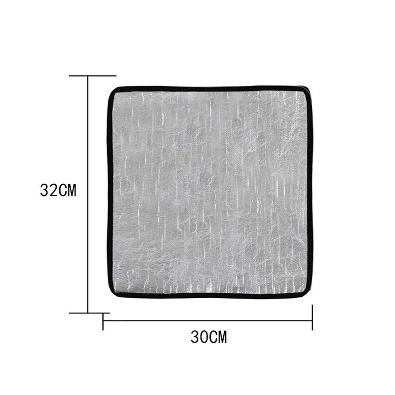SRECNO Burner Sheet, Heat Resistant Sheet, Flame Resistant Fiber, Reduces