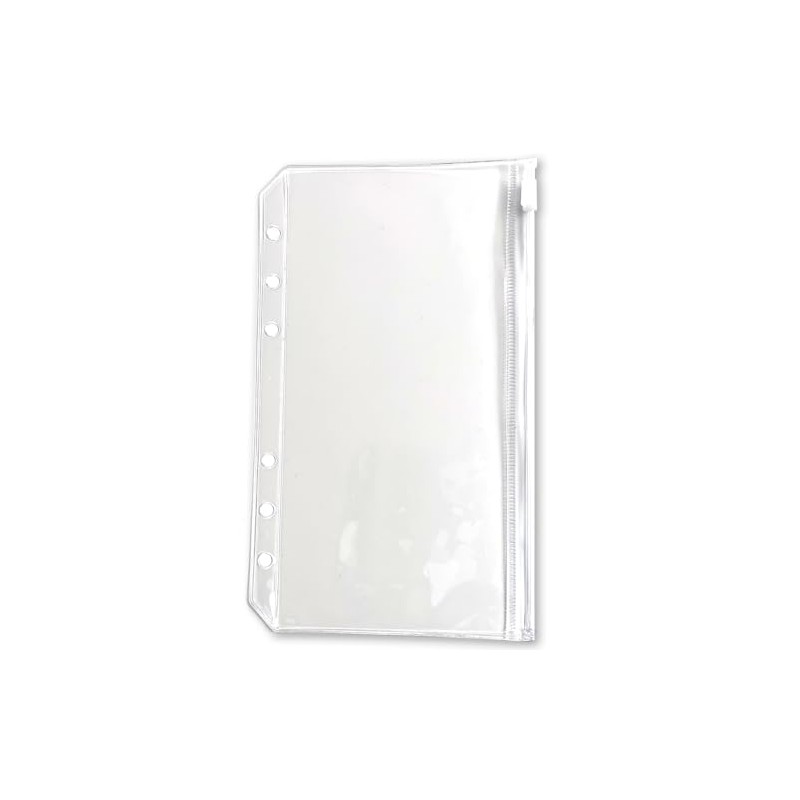 PinezOne [A6 Transparent Refill] A6 6 Hole Transparent Refill with