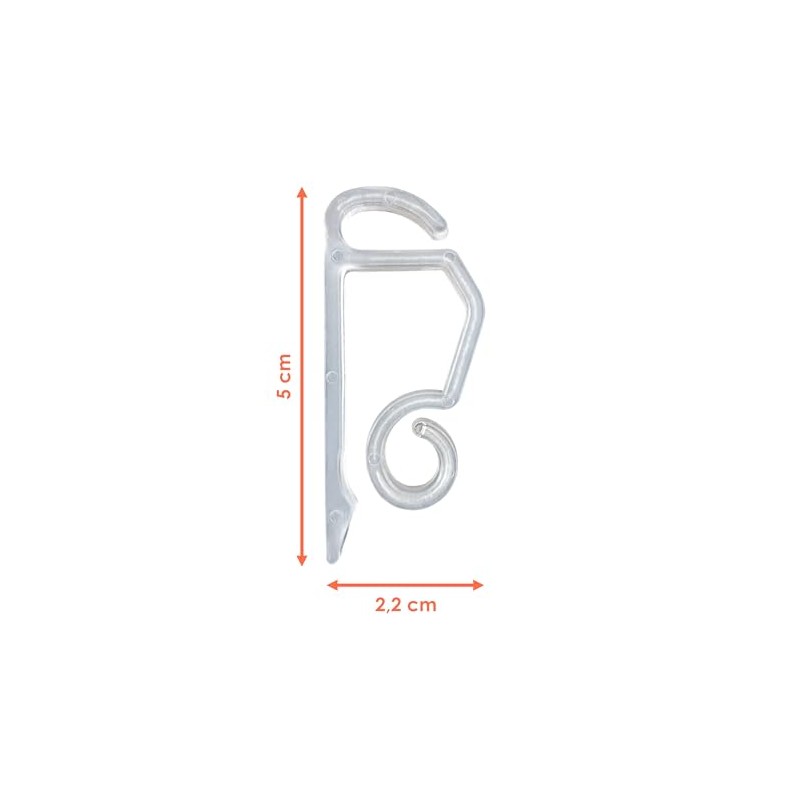 Gutter Hooks for Outdoor Fairy Lights - Pack of 24