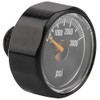 Mini Manómetro Manómetro de Precisión Metal Negro 1 8Npt Válvula