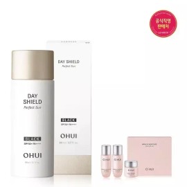 OHUI [오휘](강남점)[26MS]데이쉴드 퍼펙트 선 블랙 증량 80ml Ohui Day Shield Perfect Sun Block Black 80ml
