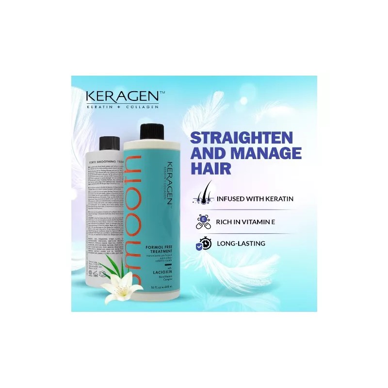 Keragen - Tratamiento Alisador De Queratina Brasileña