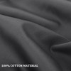 PiccoCasa Pillowcases 2 Pack Cotton Pillow Cases with Zipper Closure