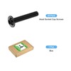 sourcing map 25Pcs M6-1x35mm Flanged Button Head Socket Cap Screws,