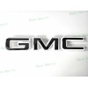Auto GMC 2PCS Set Front Rear White Black GMC Emblem