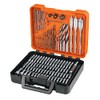 Truper JBPUN-100, Juego de brocas y puntas en estuche plástico