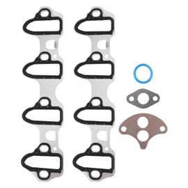 GoaMotors Intake Manifold Gasket Set Compatible with Chevy Silverado 5.3L Ls Ls2 Ls3 Ls6 Sierra Avalanche Escalade Yukon Tahoe Suburban, Replace MS98016T, MIS16340, 89060413