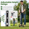 Furfrolic Lawn Aerator - 2-in-1 Manual Aerator with Automatic Dirt