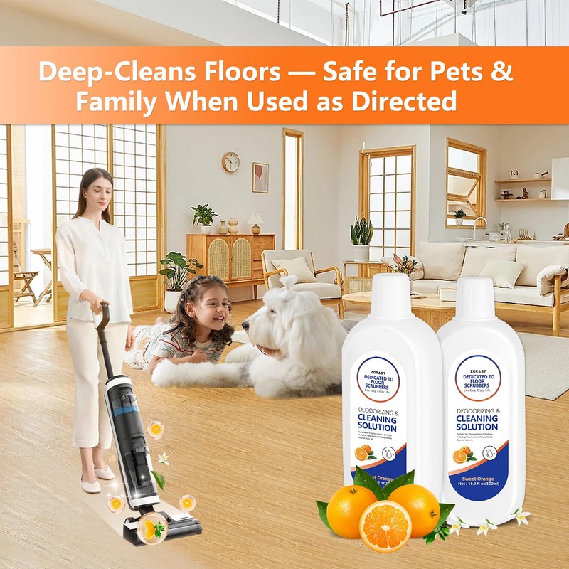 ZORAST Floor Cleaning Solution Compatible With Tineco, Suitable With All