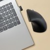 Eaxus® Ergonon Vertikale Maus kabellos - Hochkant USB Maus ergonomisch,