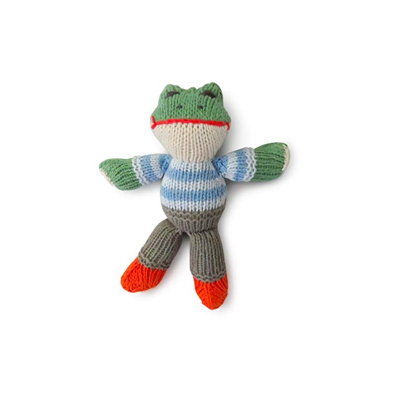 Frog Soft Toy made from Organic Cotton