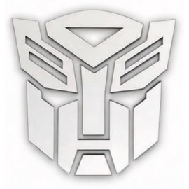 Cabagii Car Robot Optimus Prime Personality Reflective car Stickers - 5.1"