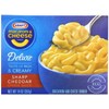 Kraft, Macaroni & Cheese, Deluxe Dinner, Sharp Cheddar, 14oz Box