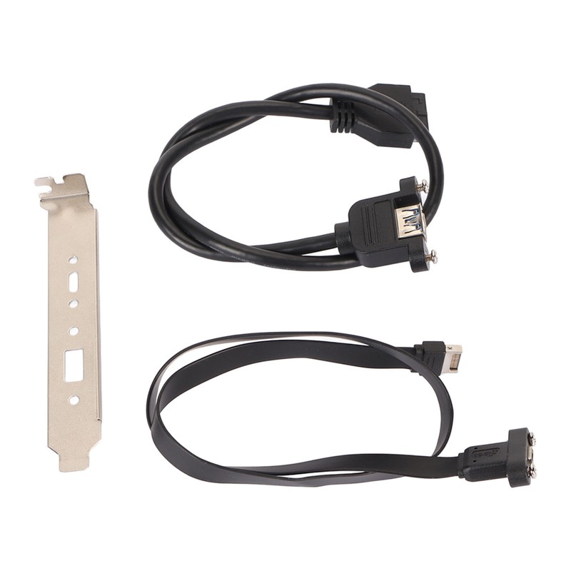 Type E to Type C Front Panel Cable 1.6ft Long