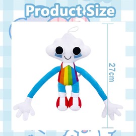 JhavexToy Nightmare Critters Plush Toy, Nightmare Critters Plush, Monster Game Plush Toy, Cute Soft Plush Toy for Children and Game Fans 5 6 7 8 9 10 + Old Cloud