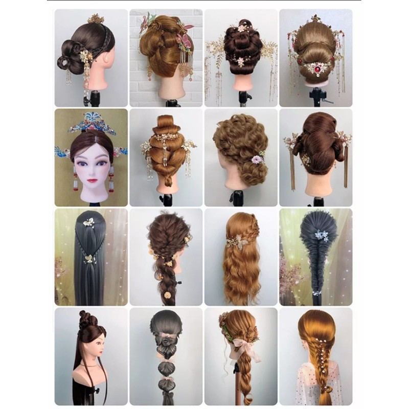 Best Cabeza Con Cabello Para Entrenamiento De Peluquería