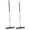 Room Groom Carpet Rake Set (Original and PET) Telescoping 54"
