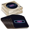 8 x Square Coasters - Neon Sign Design Maci Name