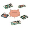 Geekworm Heatsink CPU Cooler for Raspberry Pi, 8PCS Copper Heatsinks