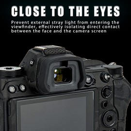 Camera Viewfinder Eyecup Eyepiece Eyeshade, for Nikon Z5 Z6 Z7 Z6II Z7IIs, DK29 Eye Cup Replacement