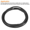 sourcing map Foam Rubber Sealing Strip 5 mm (0.20 Inches)