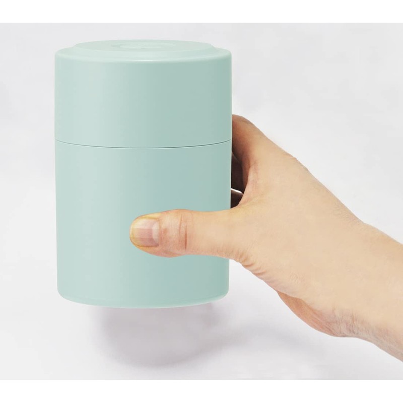 Skater POS5-A Airtight Storage Container with Push Button, Smoke Blue,