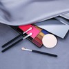 Sibba Sponge Eye Makeup Brushes, 12 Pieces Black Double Sided