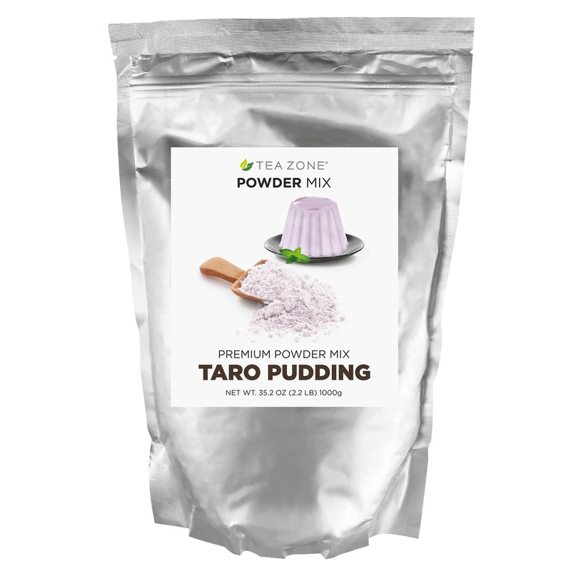 Tea Zone 2.2 lb Taro Pudding Mix Powder