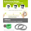 Large Rubber Bands for Trash Can Fits up 40-96 Gallon