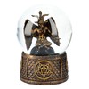 Baphomet Snow Globe with Mystical Symbols 13 cm Figurine Fantasy