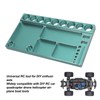 RC Screwdriver Tool Storage Rack Prevent Slip Aluminum Alloy Magnetic