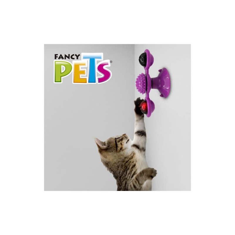 Fancy Pets Juguete Play Spinner con Catnip para Gato