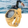 Men Sport Digital Chronograph Rubber Strap Watch Waterproof Outdoor Sporty