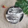 Beccalame Decorative Plates Handmade Ceramic Ornament for Home&Office Wall Decors