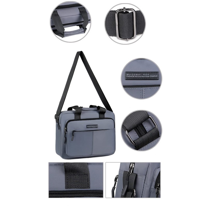 12’’ Waterproof Office Notebook Laptop Business Bag Capacity Student bag