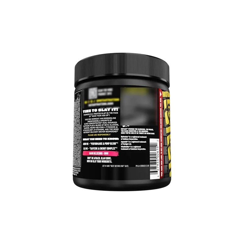 Mutant Madness Ponche De Frutas 30 Servicios Pre Entreno