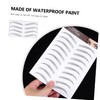 minkissy False Eyebrows Cosmetics Sheets Imitation Eyebrow Hair-like Stickers Instant