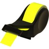 RNK CT1882 Sticky Note Roll in Dispenser Neon Yellow