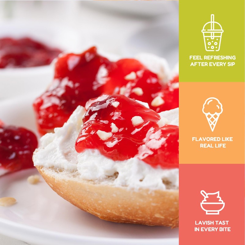 Fanale Premium Flavoring Jam for Bubble Tea | Strawberry Flavor
