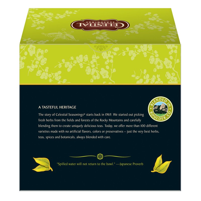 Celestial Seasonings Green Tea, Decaf, 40 Count