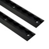 VanEssential 12" Venture Track T-6 Aluminium L-Track Black Anodized (Floor